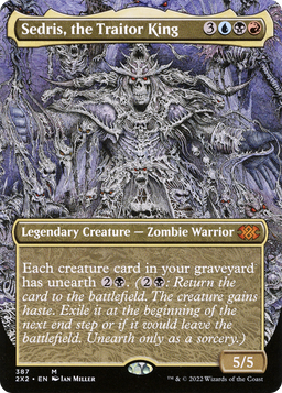 Sedris, the Traitor King (Borderless) (2X2-387) - Double Masters 2022