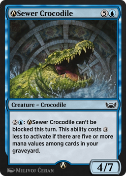 A-Sewer Crocodile (SNC-A-60) - Streets of New Capenna