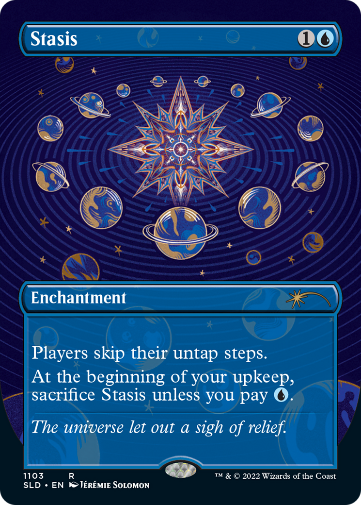 Stasis (Borderless) (SLD-1103) - Secret Lair Drop Foil