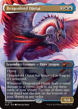 Dragonlord Ojutai (SLD-1973) - Secret Lair Drop (Borderless)