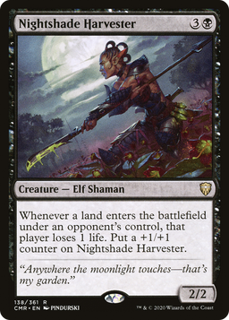 Nightshade Harvester (CMR-138) - Commander Legends Foil