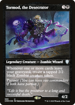 Tormod, the Desecrator (Foil Etched) (CMR-569) - Commander Legends Foil