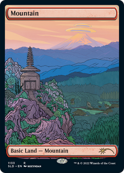 Mountain (1133) (SLD-1133) - Secret Lair Drop Foil