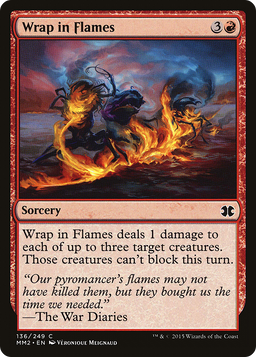 Wrap in Flames (MM2-136) - Modern Masters 2015 Foil