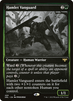 Hamlet Vanguard (DBL-468) - Innistrad: Double Feature Foil