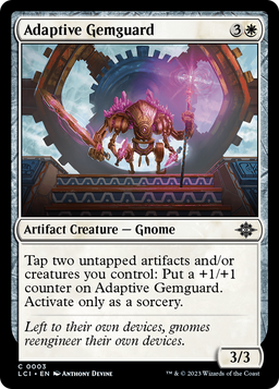 Adaptive Gemguard (LCI-003) - The Lost Caverns of Ixalan Foil