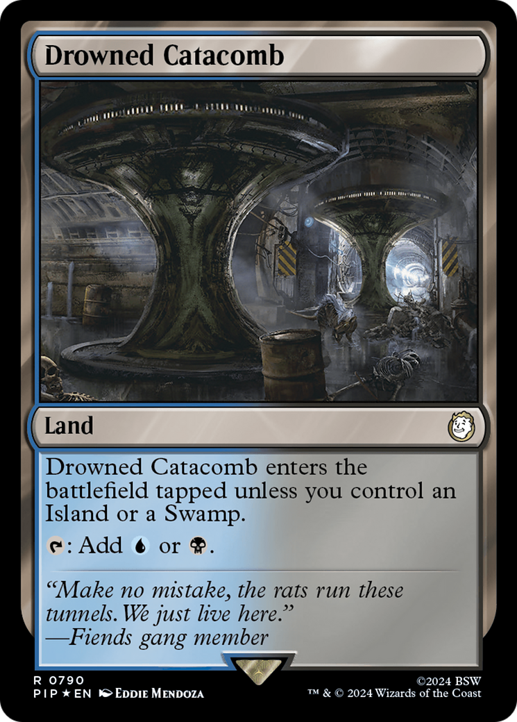Drowned Catacomb (Surge Foil) (PIP-790) - Fallout Foil