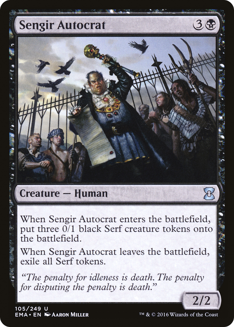 Sengir Autocrat (EMA-105) - Eternal Masters