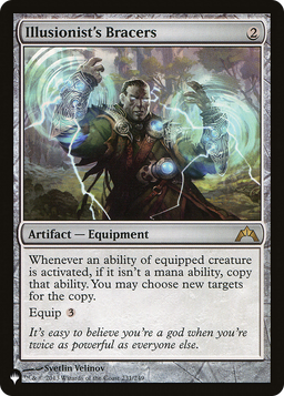 Illusionist's Bracers (LIST-231/249) - The List