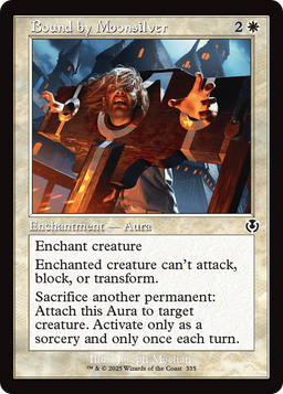 Bound by Moonsilver (Retro Frame) (INR-335) - Innistrad Remastered Foil