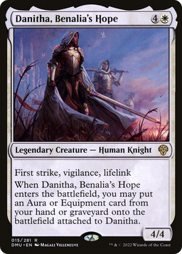 Danitha, Benalia's Hope (DMU-015) - Dominaria United Foil
