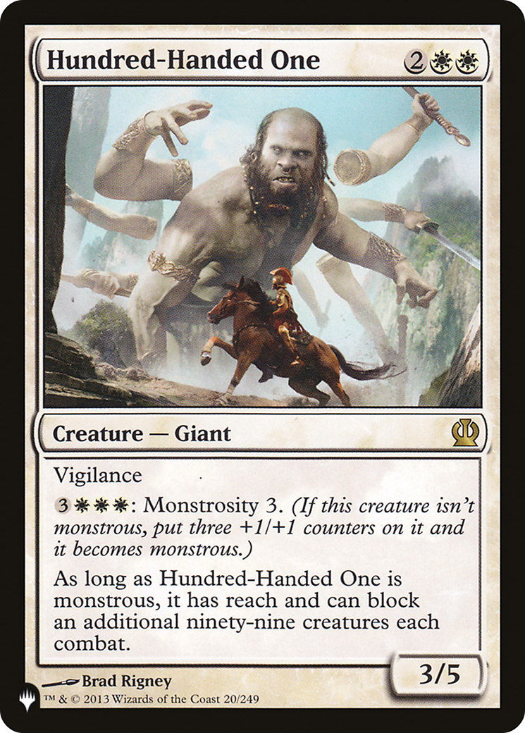 Hundred-Handed One (LIST-20/249) - The List