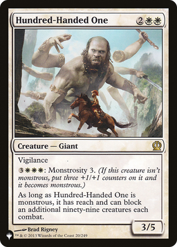 Hundred-Handed One (LIST-20/249) - The List