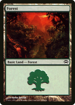 Forest (153) (PC2-153) - Planechase 2012