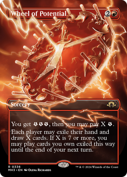 Wheel of Potential (Borderless) (MH3-336) - Modern Horizons 3