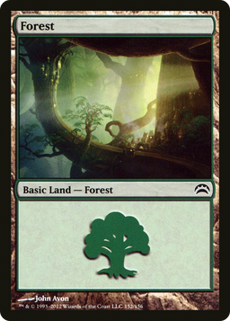 Forest (152) (PC2-152) - Planechase 2012 Foil