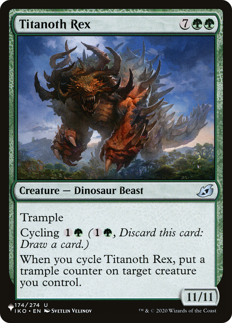 Titanoth Rex (LIST-174/274) - The List