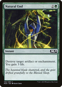 Natural End (M20-183) - Core Set 2020