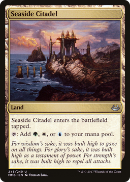 Seaside Citadel (MM3-245) - Modern Masters 2017