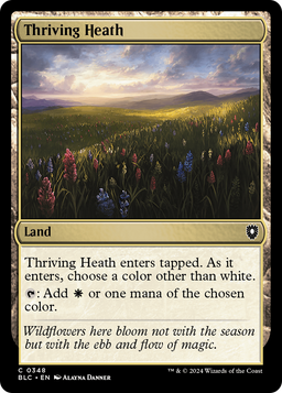 Thriving Heath (BLC-348) - Bloomburrow Commander