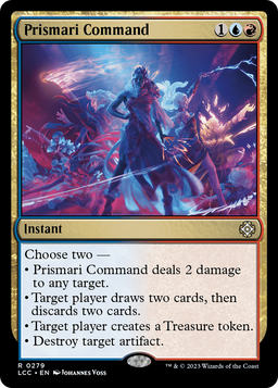 Prismari Command (LCC-279) - The Lost Caverns of Ixalan Commander