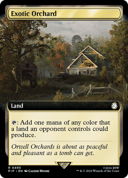 Exotic Orchard (Extended Art) (PIP-495) - Fallout: (Extended Art) Foil