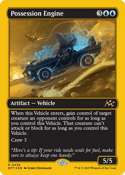 Possession Engine (First-Place Foil) (DFT-438) - Aetherdrift Foil