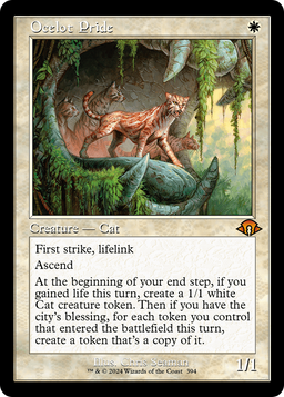 Ocelot Pride (Retro Frame) (MH3-394) - Modern Horizons 3