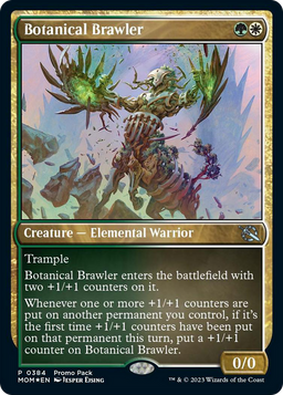 Botanical Brawler (PPMOM-384) - March of the Machine Foil
