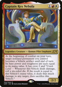 Captain Rex Nebula (UNF-164) - Unfinity Foil