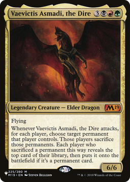 Vaevictis Asmadi, the Dire (LIST-225/280) - The List