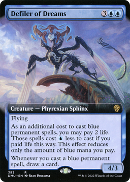 Defiler of Dreams (Extended Art) (DMU-393) - Dominaria United: (Extended Art) Foil