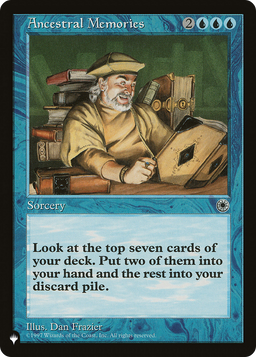 Ancestral Memories (LIST-) - The List