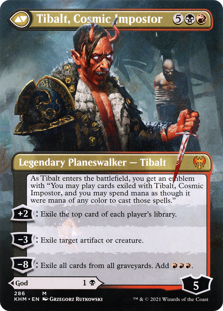 Valki, God of Lies (Borderless) (KHM-286) - Kaldheim Foil