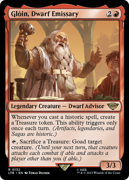 Gloin, Dwarf Emissary (LTR-132) - The Lord of the Rings: Tales of Middle-earth