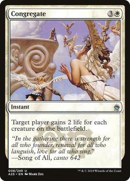 Congregate (A25-008) - Masters 25 Foil