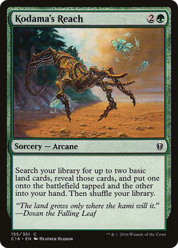 Kodama's Reach (C16-155) - Commander 2016