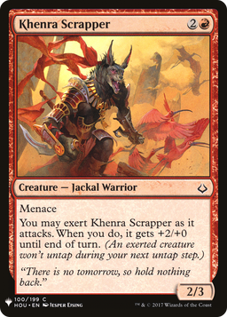 Khenra Scrapper (LIST-100) - The List