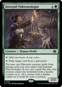 Intrepid Paleontologist (LCI-193) - The Lost Caverns of Ixalan Foil