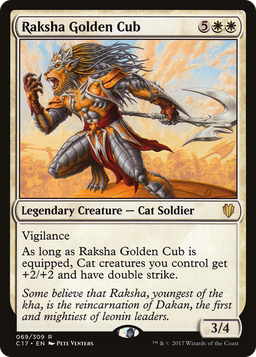 Raksha Golden Cub (C17-069) - Commander 2017