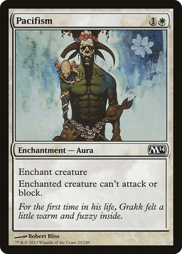 Pacifism (M14-025) - Magic 2014 Foil