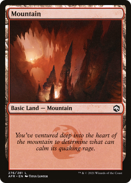Mountain (276) (AFR-276) - Adventures in the Forgotten Realms