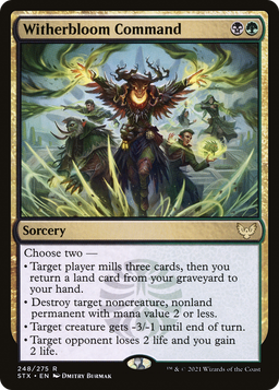 Witherbloom Command (STX-248) - Strixhaven: School of Mages