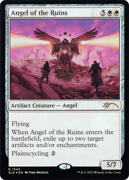 Angel of the Ruins (1343) (SLD-1343) - Secret Lair Drop Foil