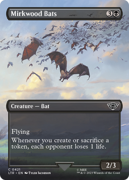 Mirkwood Bats (Borderless) (LTR-421) - The Lord of the Rings: Tales of Middle-earth