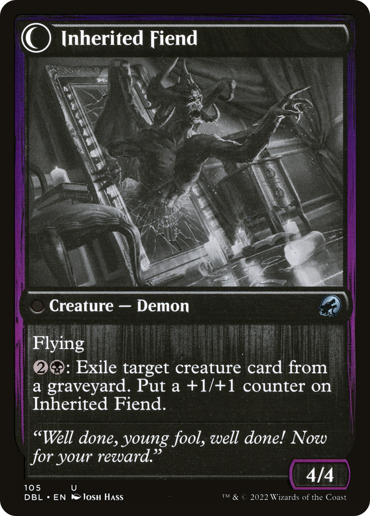 Heirloom Mirror (DBL-105) - Innistrad: Double Feature: (Double Faced Transform) Foil