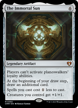 The Immortal Sun (CMM-393) - Commander Masters Foil