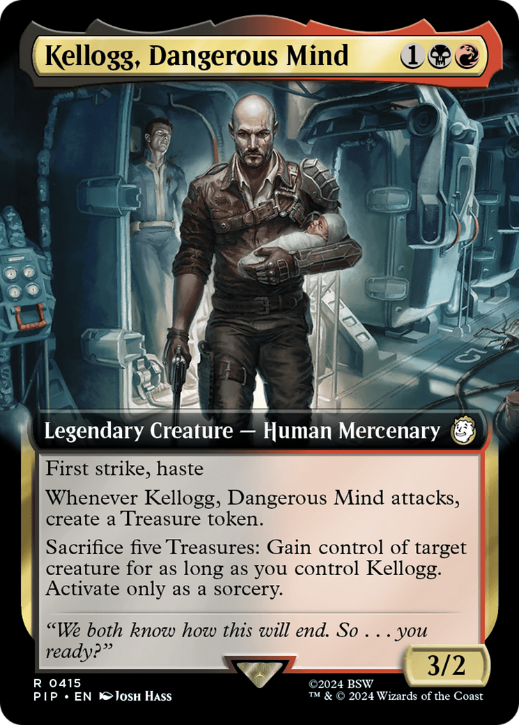 Kellogg, Dangerous Mind (Extended Art) (PIP-415) - Fallout: (Extended Art) Foil