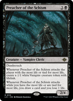 Preacher of the Schism (LCI-113) - The Lost Caverns of Ixalan Foil
