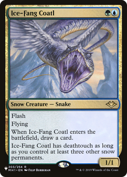 Ice-Fang Coatl (LIST-203/254) - The List